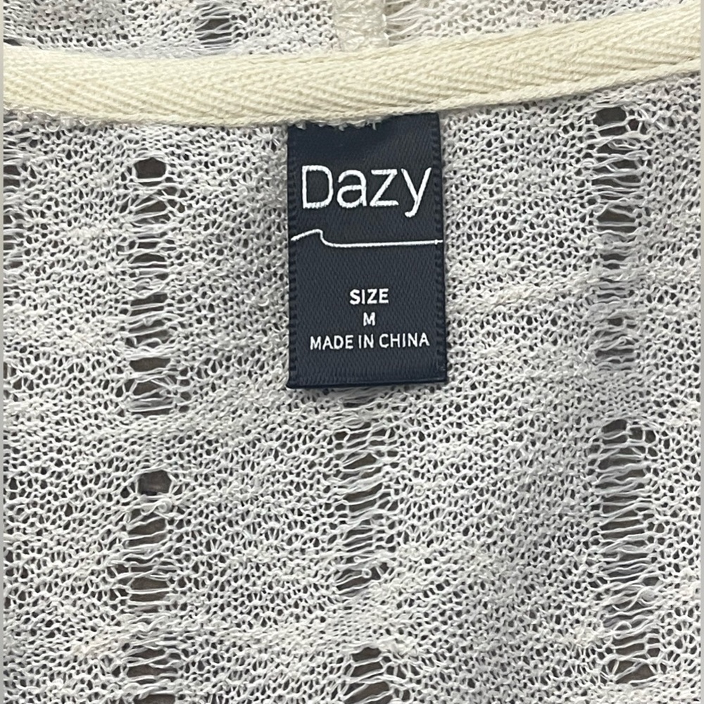 Drawstring Zipper Sweater - Picture 13 of 13